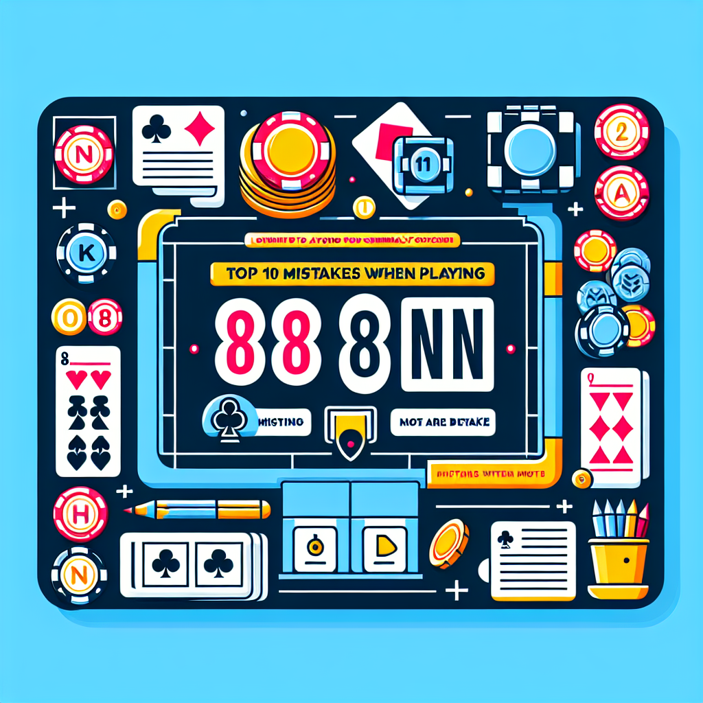 Top 10 sai lầm cần tránh khi chơi 88nn