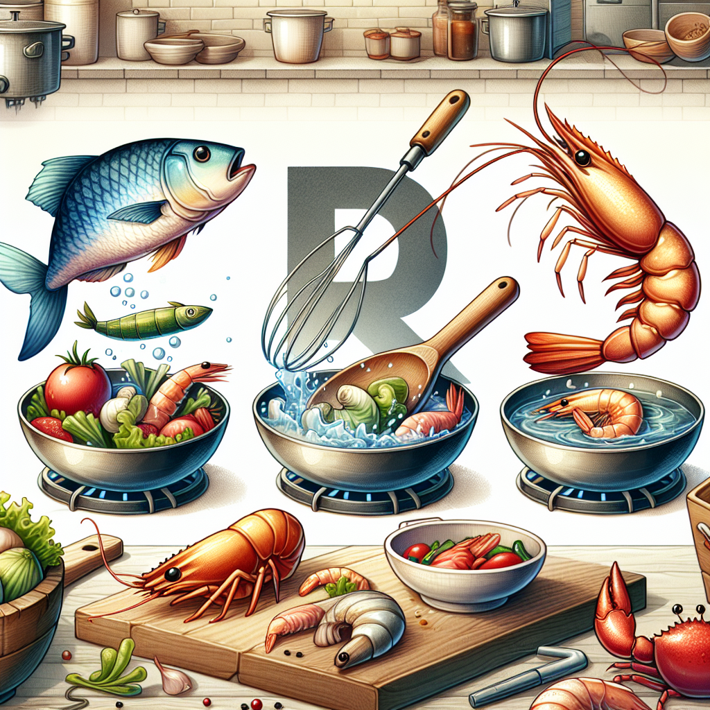 Kỹ thuật nấu ăn phổ biến cho cua tôm cá 88NN