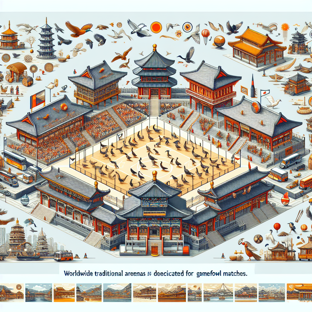 Famous 8n8n Cockfighting Arenas Around the World